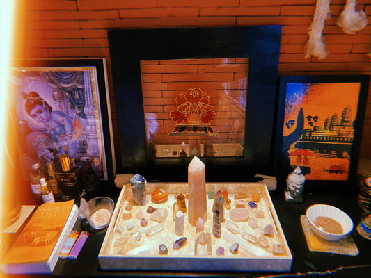 Self-Care Rituals & Sacred Spaces: Karina Sitaldas, astrologer, tarot and oracle reader