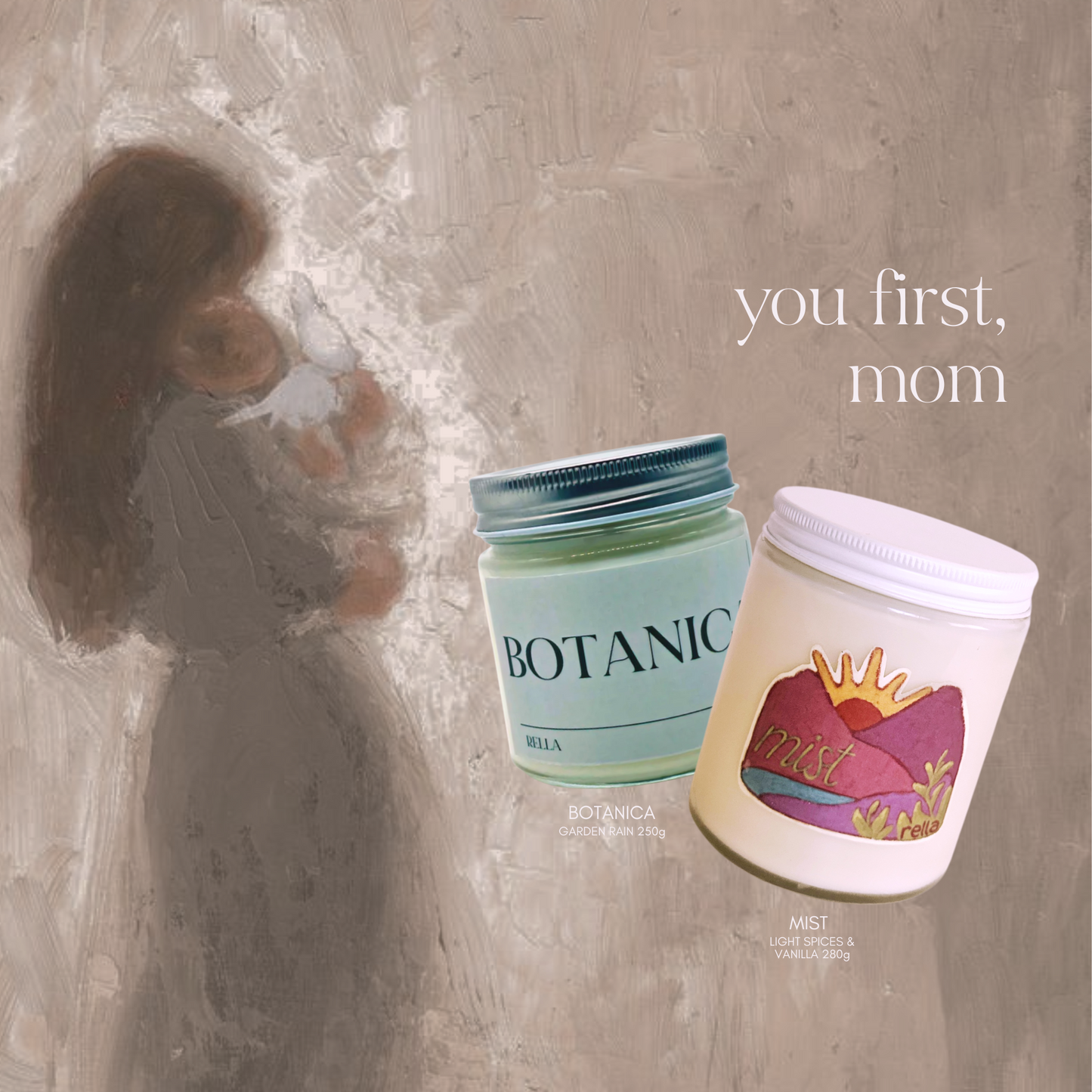 you first, mom