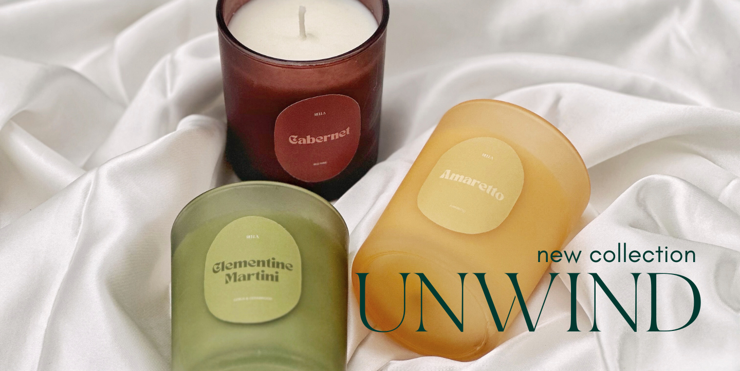 Unwind Collection: Liquor Scented Soy Wax Candles