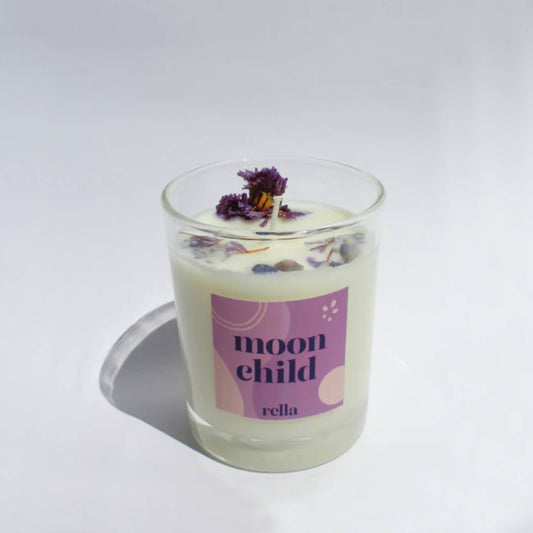 200g Moon Child Manifestation Candle: Lavender Scented Soy Wax Candle
